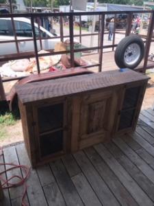 Primitive-style buffet furniture