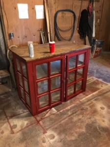 Custom primitive furniture