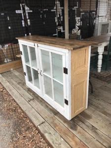 Primitive-style buffet furniture