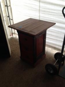 Primitive-style kitchen island furniture