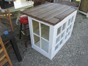 Primitive-style kitchen island furniture