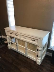 Primitive-style buffet furniture