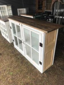 Primitive-style kitchen island furniture