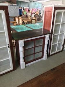 Primitive-style kitchen island furniture